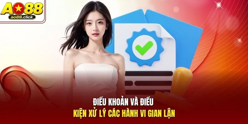 Điều khoản và điều kiện xử lý các hành vi gian lận