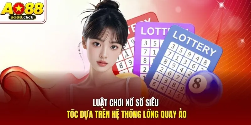 Luật chơi xổ số siêu tốc dựa trên hệ thống lồng quay ảo
