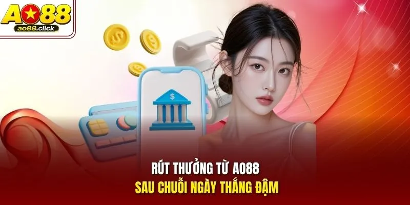Rút thưởng từ AO88 sau chuỗi ngày thắng đậm
