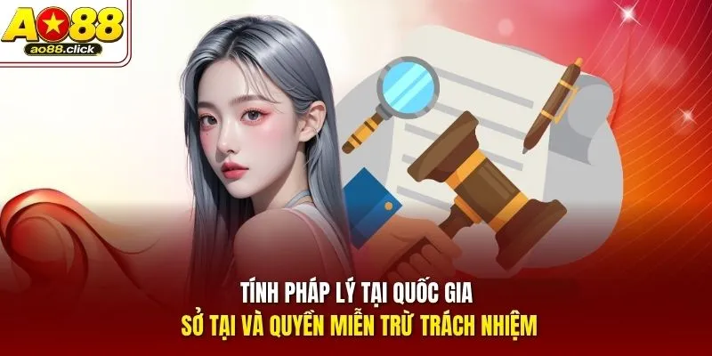 Tính pháp lý tại quốc gia sở tại và quyền miễn trừ trách nhiệm